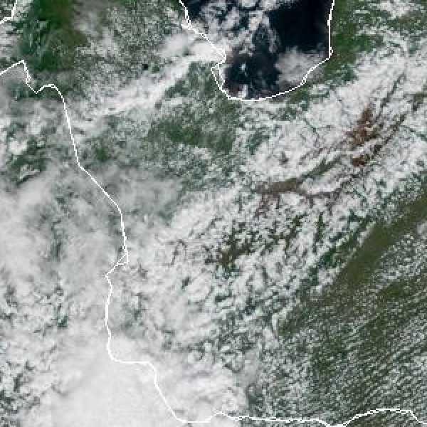 météo tropicale : Image satellite .