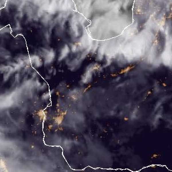 météo tropicale : Image satellite .