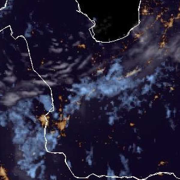 météo tropicale : Image satellite .