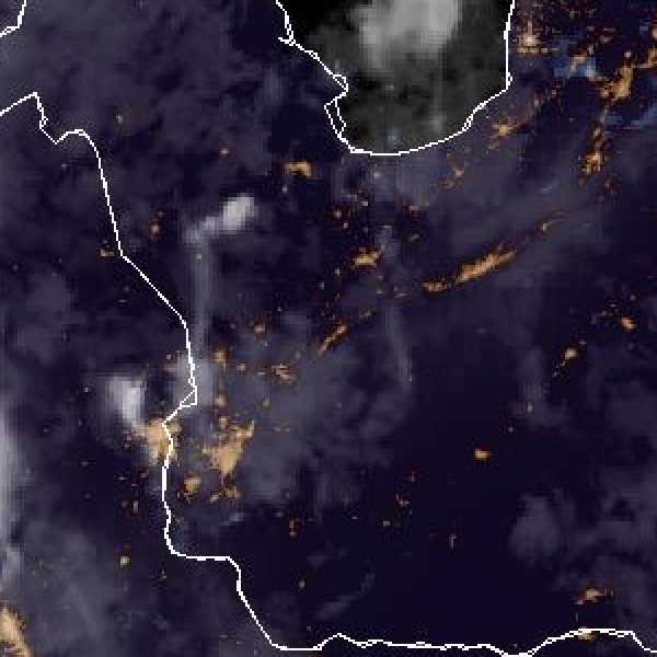 météo tropicale : Image satellite .