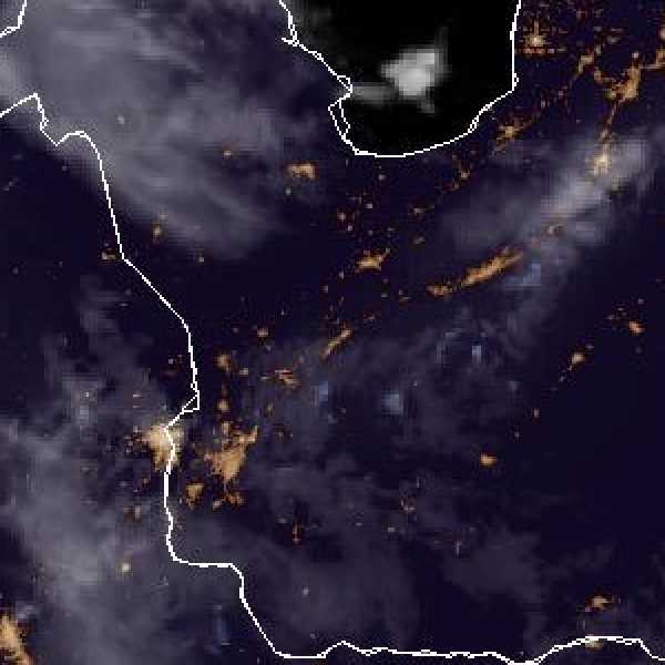 météo tropicale : Image satellite .