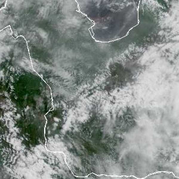 météo tropicale : Image satellite .