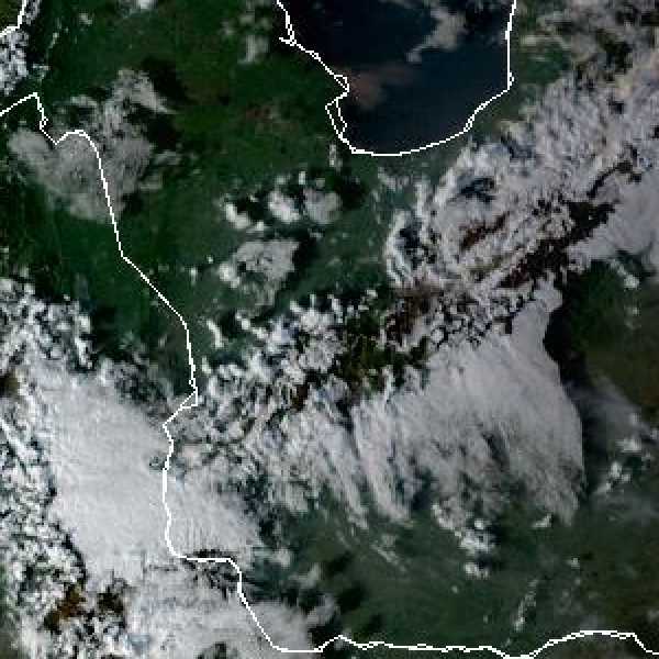 météo tropicale : Image satellite .