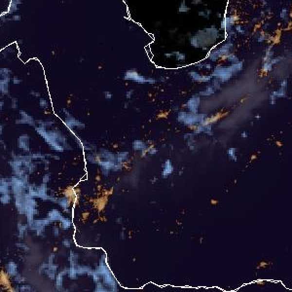 météo tropicale : Image satellite .