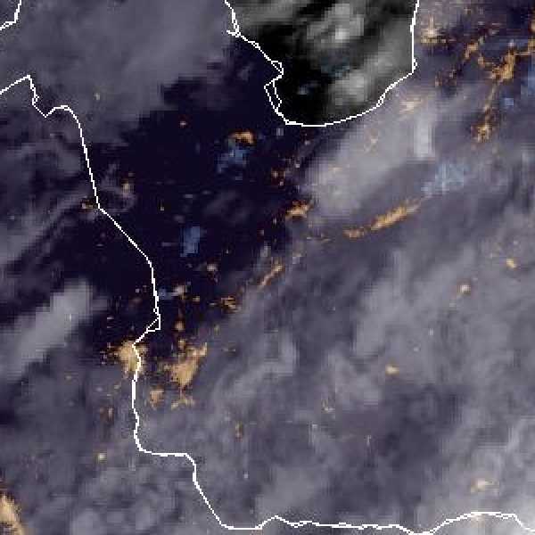 météo tropicale : Image satellite .