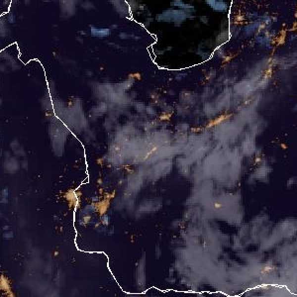 météo tropicale : Image satellite .