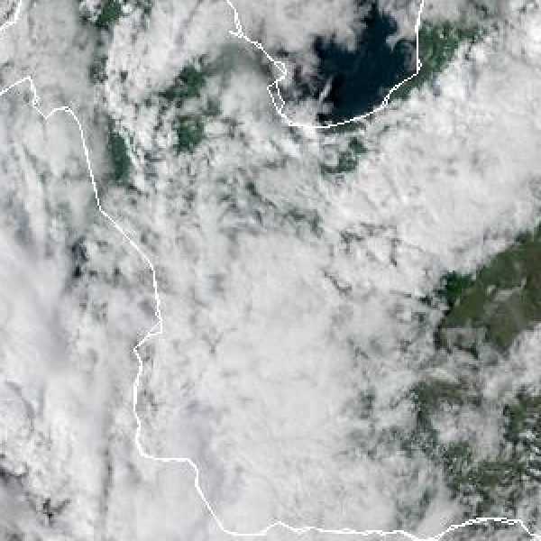 météo tropicale : Image satellite .