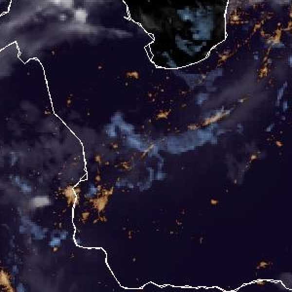 météo tropicale : Image satellite .