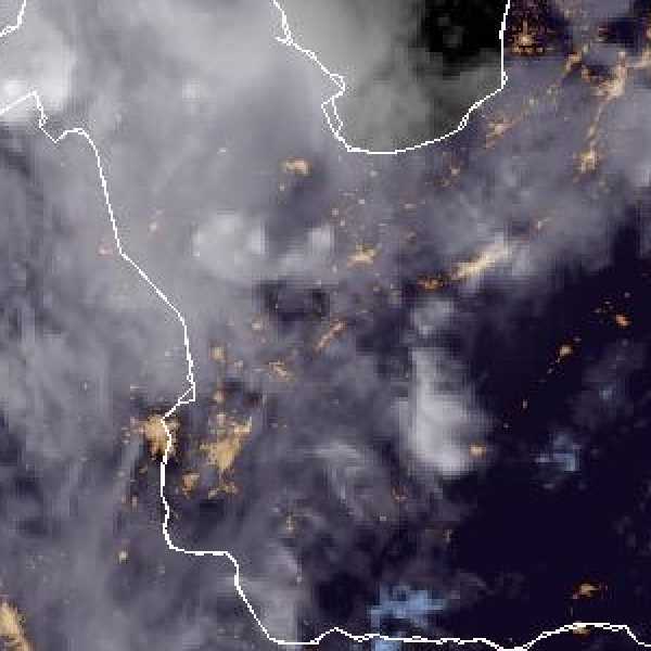 météo tropicale : Image satellite .