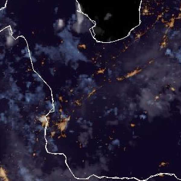 météo tropicale : Image satellite .