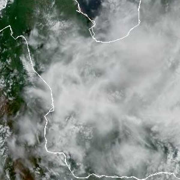météo tropicale : Image satellite .