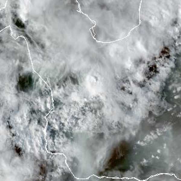 météo tropicale : Image satellite .