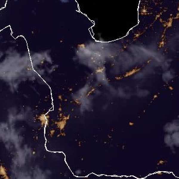 météo tropicale : Image satellite .