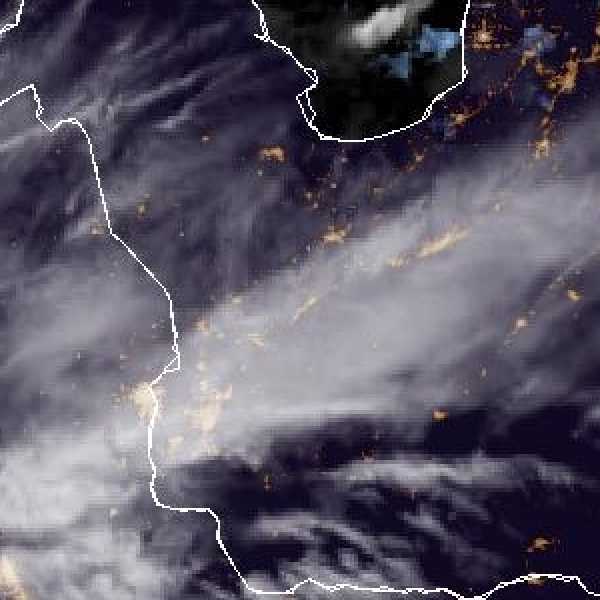 météo tropicale : Image satellite .