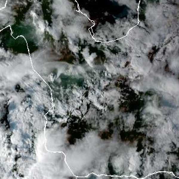 météo tropicale : Image satellite .