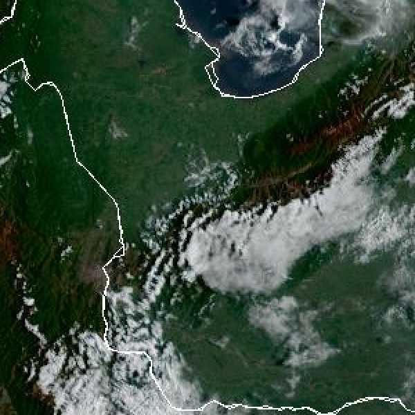 météo tropicale : Image satellite .