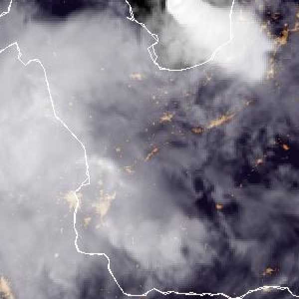 météo tropicale : Image satellite .