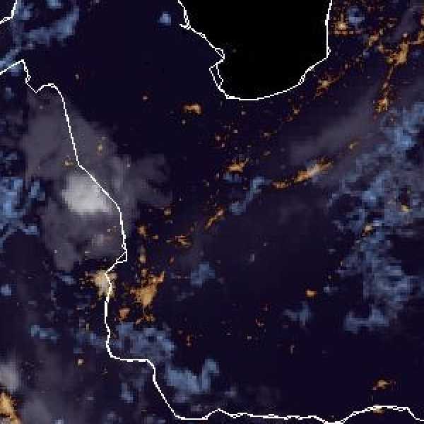 météo tropicale : Image satellite .