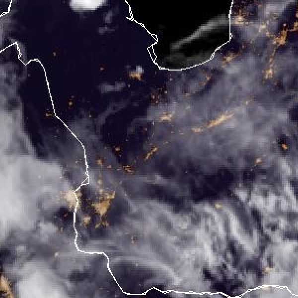 météo tropicale : Image satellite .