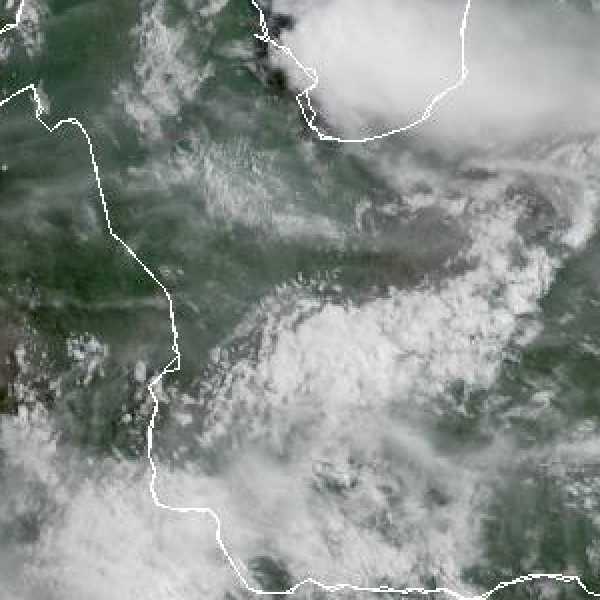 météo tropicale : Image satellite .