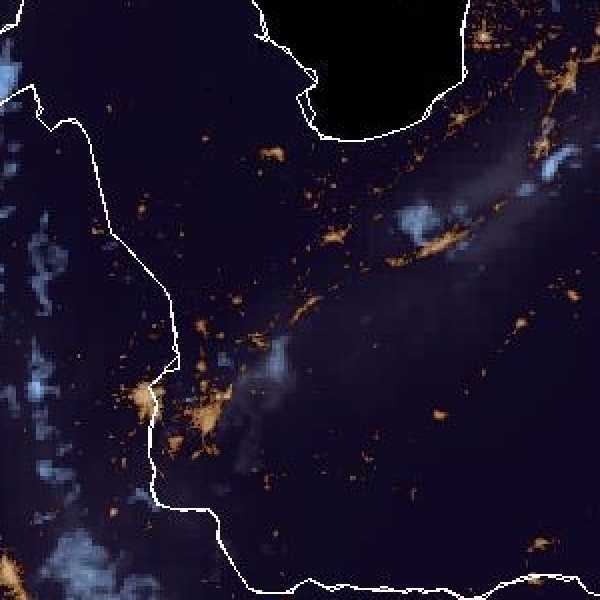 météo tropicale : Image satellite .