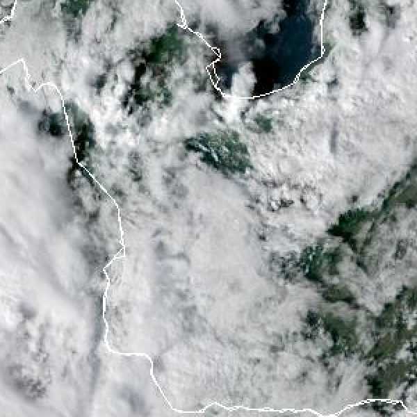 météo tropicale : Image satellite .