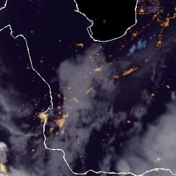 météo tropicale : Image satellite .