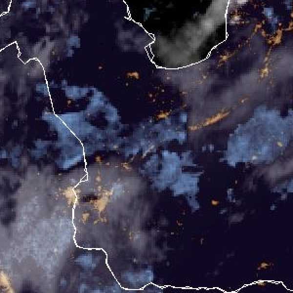 météo tropicale : Image satellite .