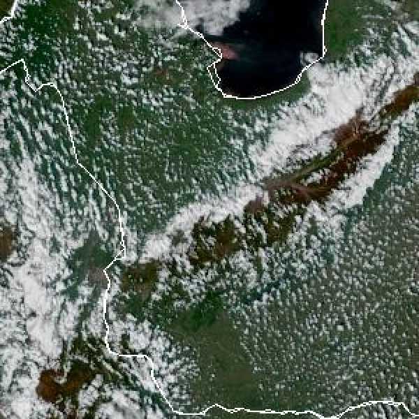 météo tropicale : Image satellite .
