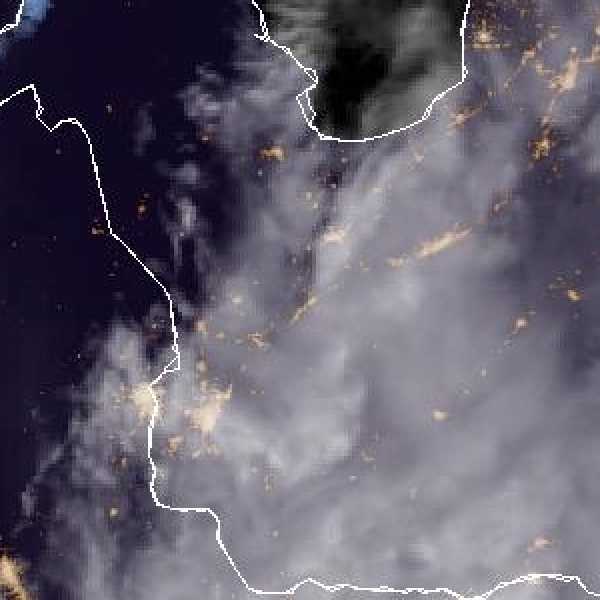 météo tropicale : Image satellite .