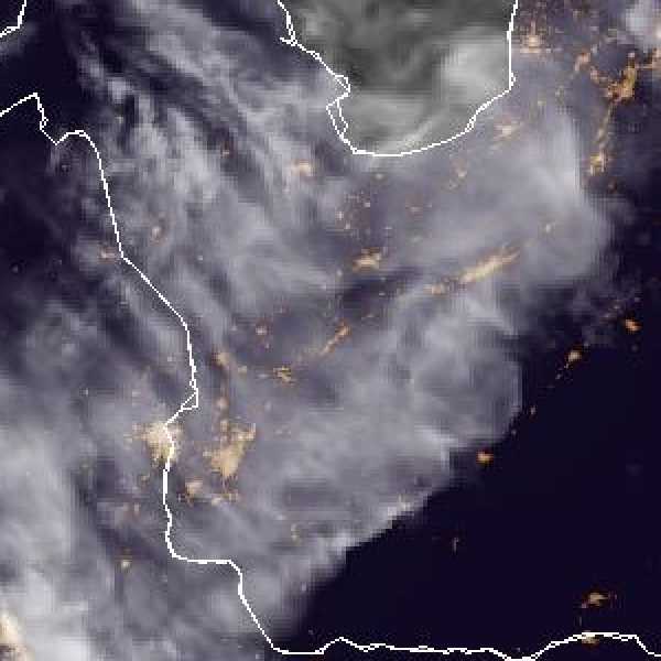 météo tropicale : Image satellite .