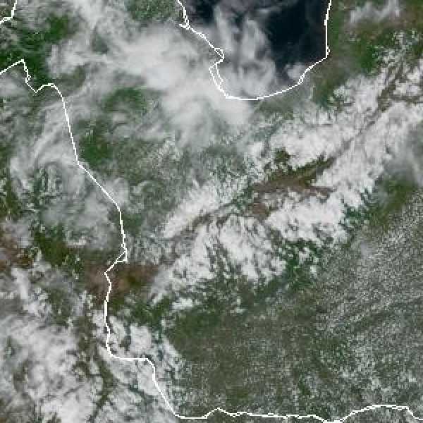météo tropicale : Image satellite .