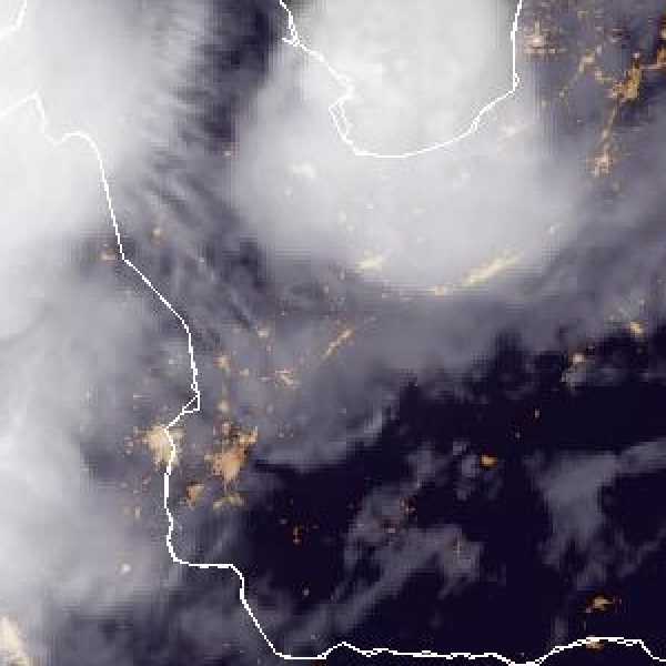 météo tropicale : Image satellite .