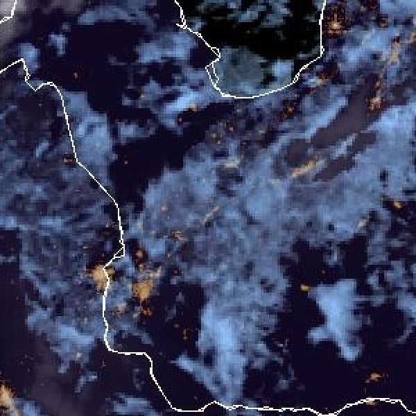 météo tropicale : Image satellite .
