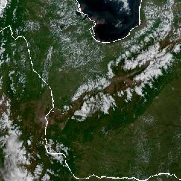 météo tropicale : Image satellite .