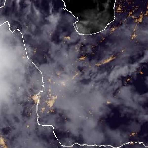 météo tropicale : Image satellite .