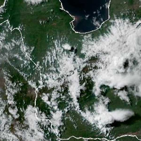 météo tropicale : Image satellite .