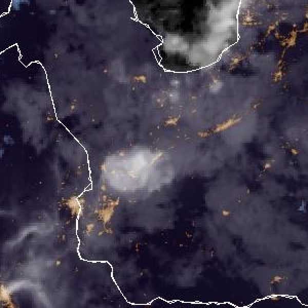 météo tropicale : Image satellite .