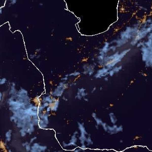 météo tropicale : Image satellite .