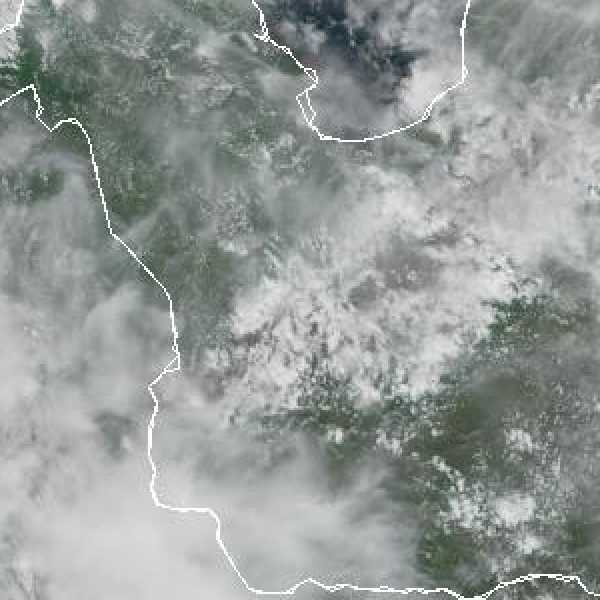météo tropicale : Image satellite .