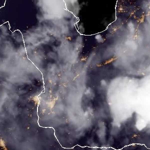 météo tropicale : Image satellite .