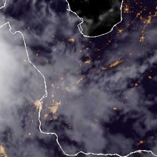 météo tropicale : Image satellite .