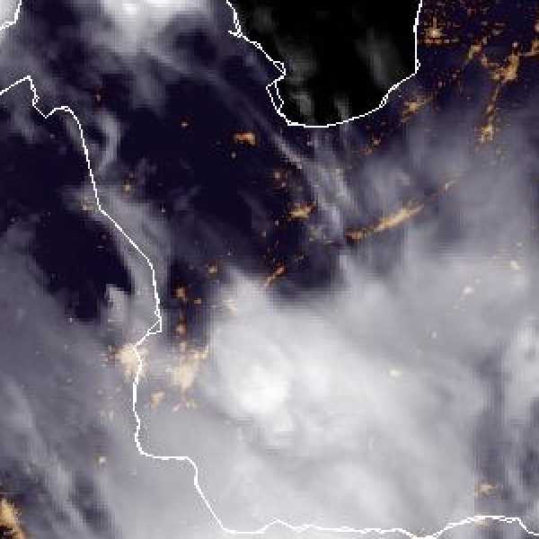 météo tropicale : Image satellite .