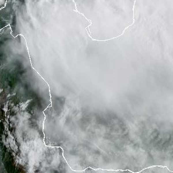 météo tropicale : Image satellite .