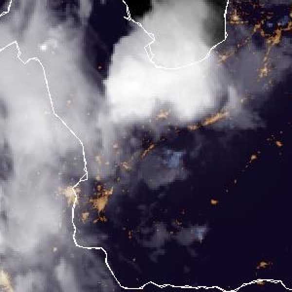 météo tropicale : Image satellite .