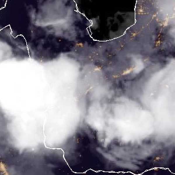 météo tropicale : Image satellite .