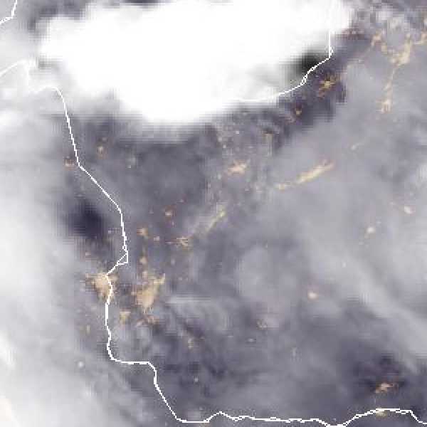 météo tropicale : Image satellite .