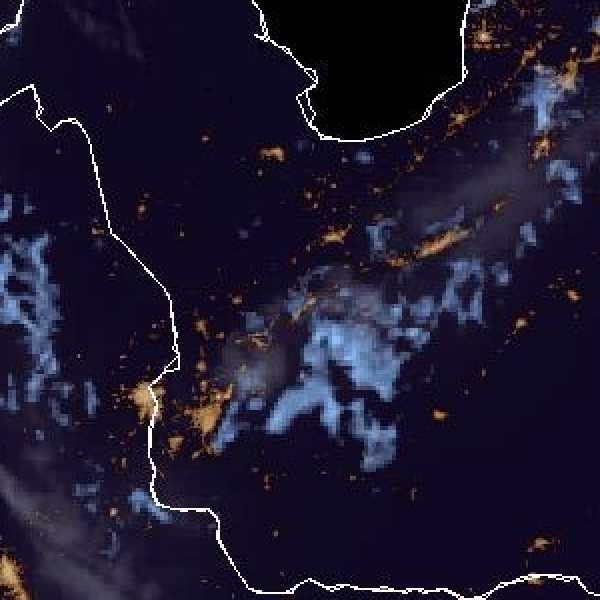 météo tropicale : Image satellite .