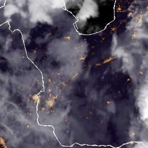 météo tropicale : Image satellite .