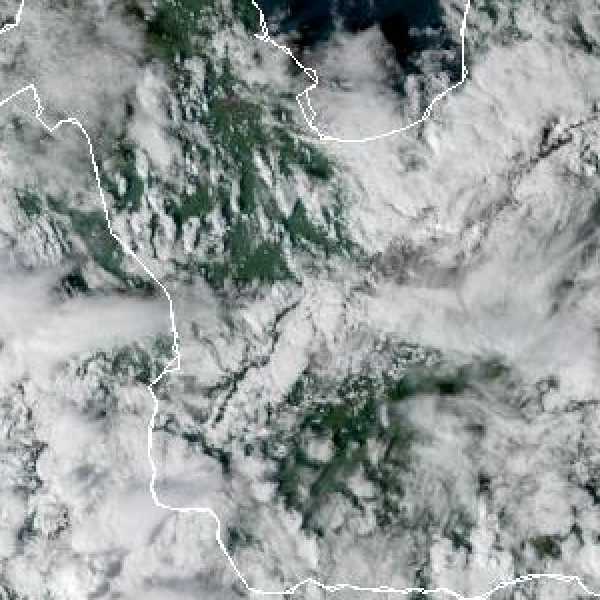 météo tropicale : Image satellite .